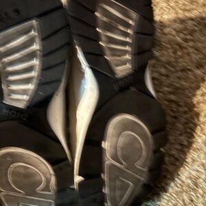 Dior Men's Athletic Shoes - Black and White